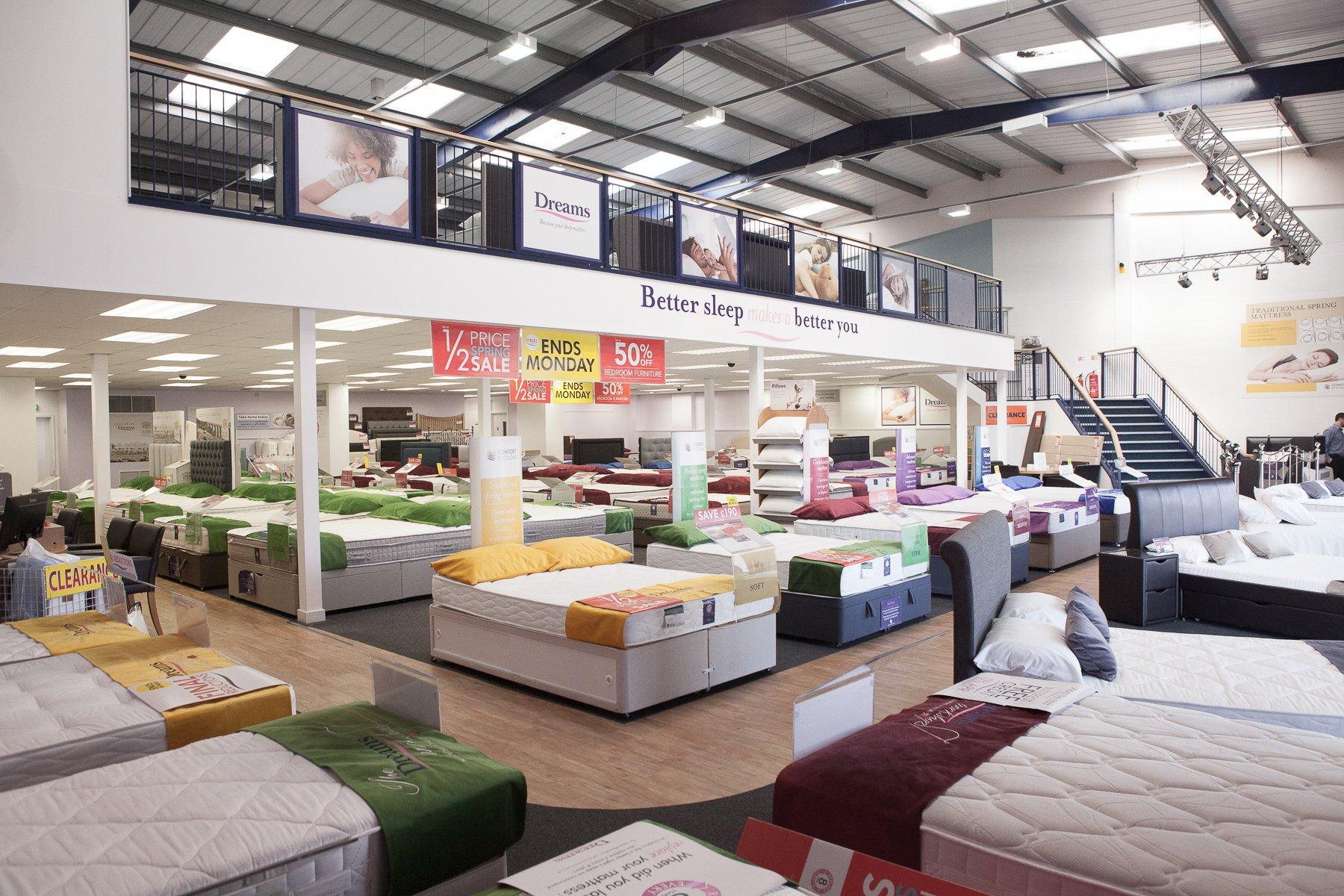 Dreams Store in Eastbourne Beds, Mattresses & Furniture Dreams